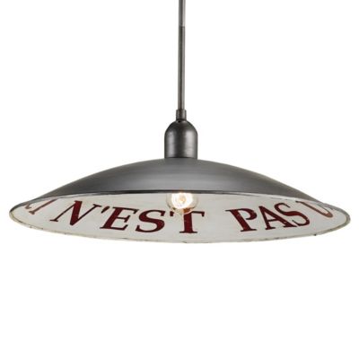 N'est Pas Pendant by Currey & Company - Starlight Lighting USA and Canada